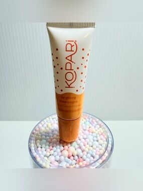 Kopari beauty lip glossy in champagne NEW